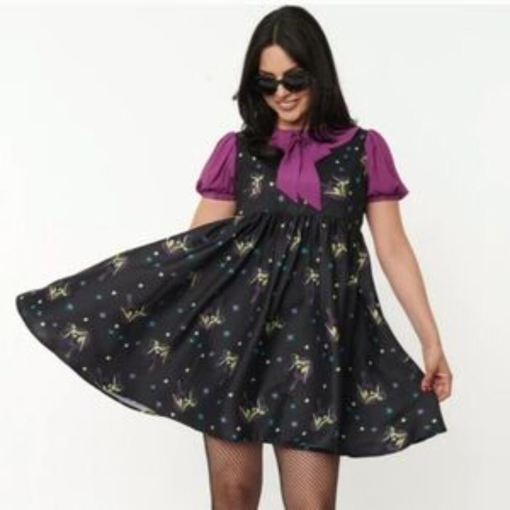 Unique Vintage Babydoll Size 14 XL Witch Dress - New without tags